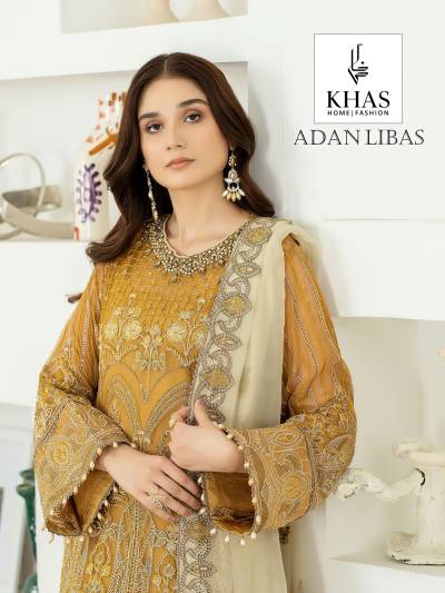 ADAN LIBAS BY KHAS EMBROIDERY SALWAR KAMEEZ EXPORTER IN SURAT